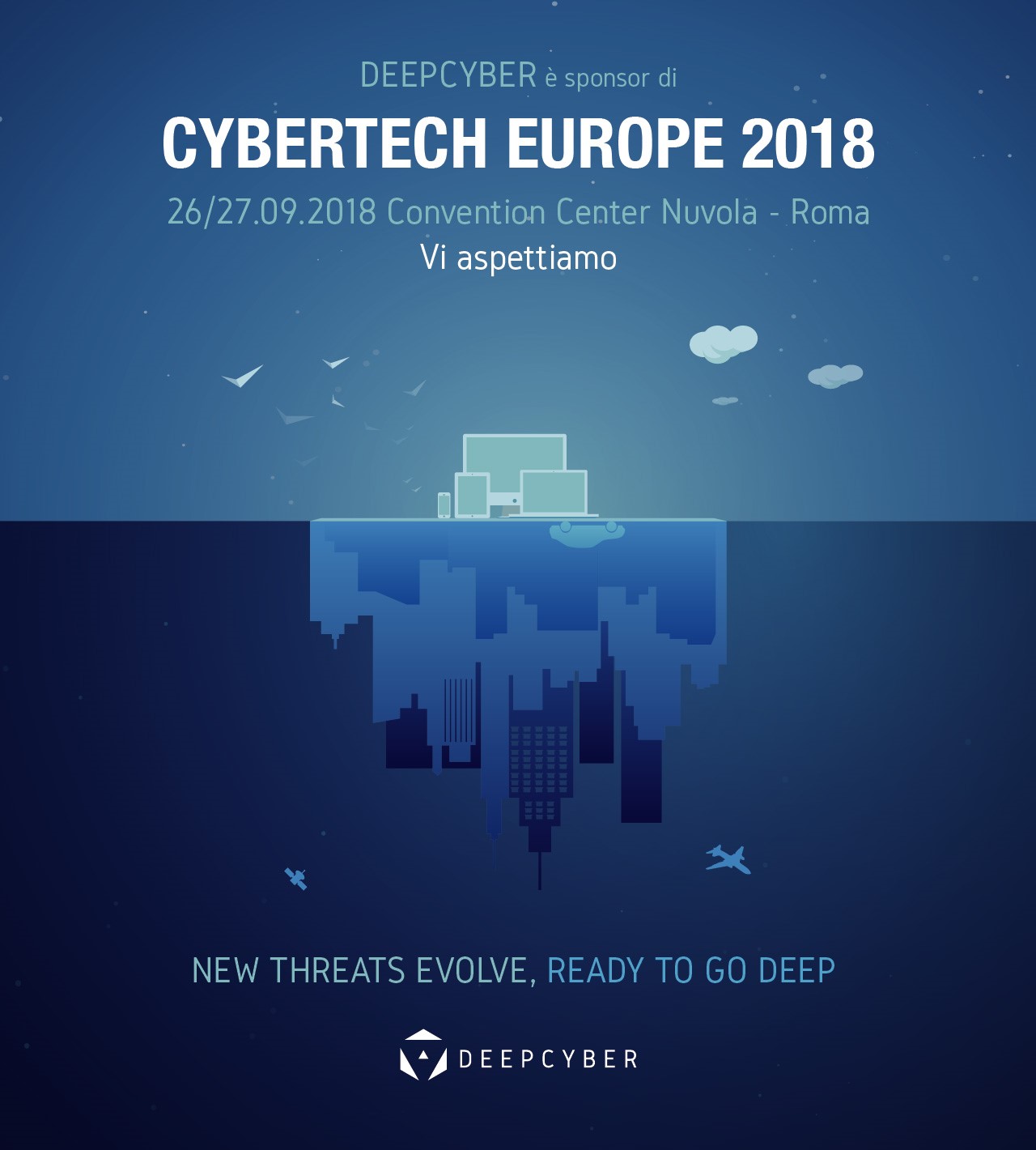 DeepCyber al CyberTech Europe Conference 2018